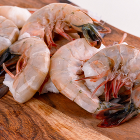Large Shell On Shrimp